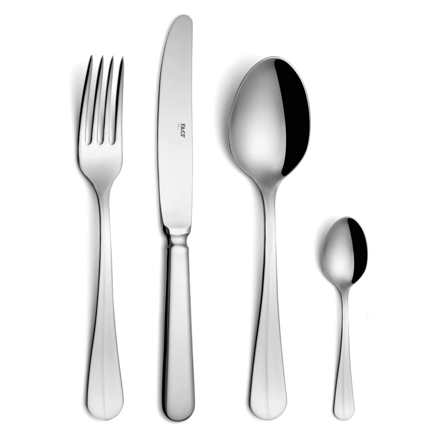 Набор столовых приборов Face Baguette на 6 персон, 24 предметов,  деревянная коробка