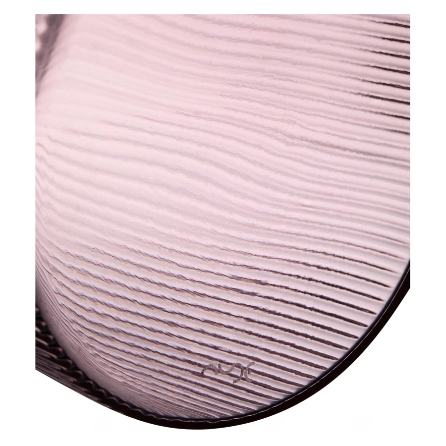 Ваза Nude Glass Туман 29 см, стекло хрустальное, розовая