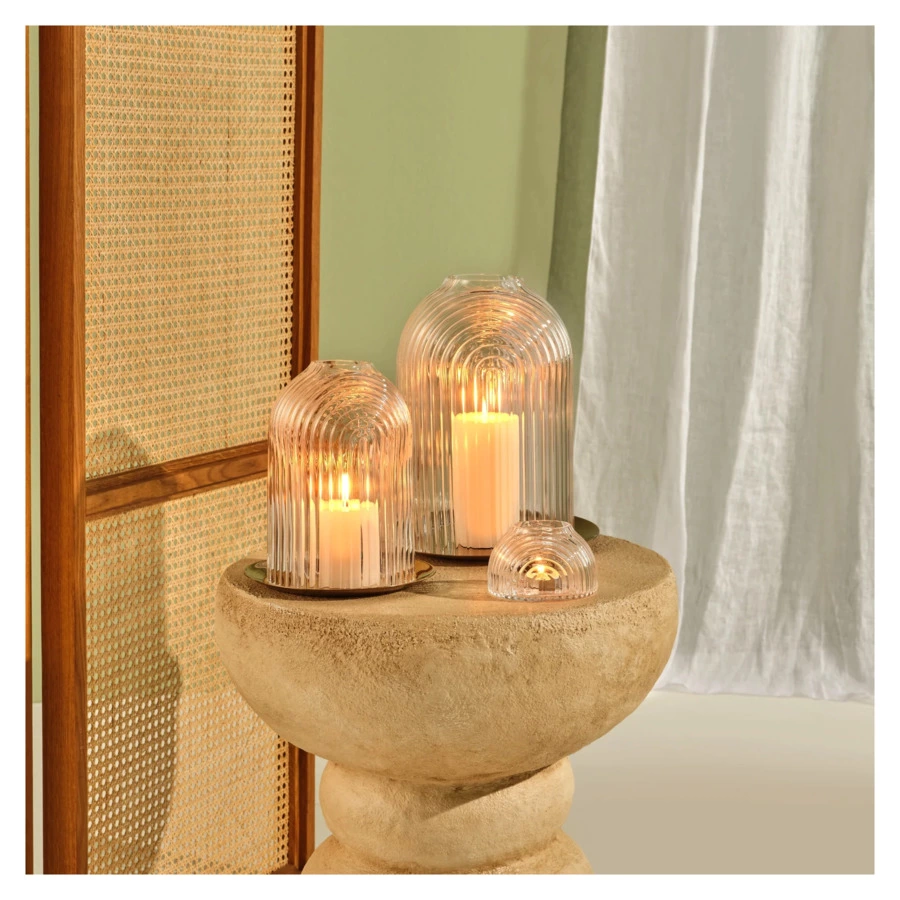 Подсвечник Nude Glass Ило, 6,3 см, стекло хрустальное