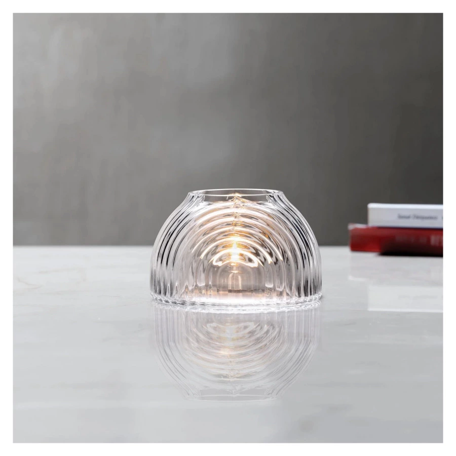 Подсвечник Nude Glass Ило, 6,3 см, стекло хрустальное