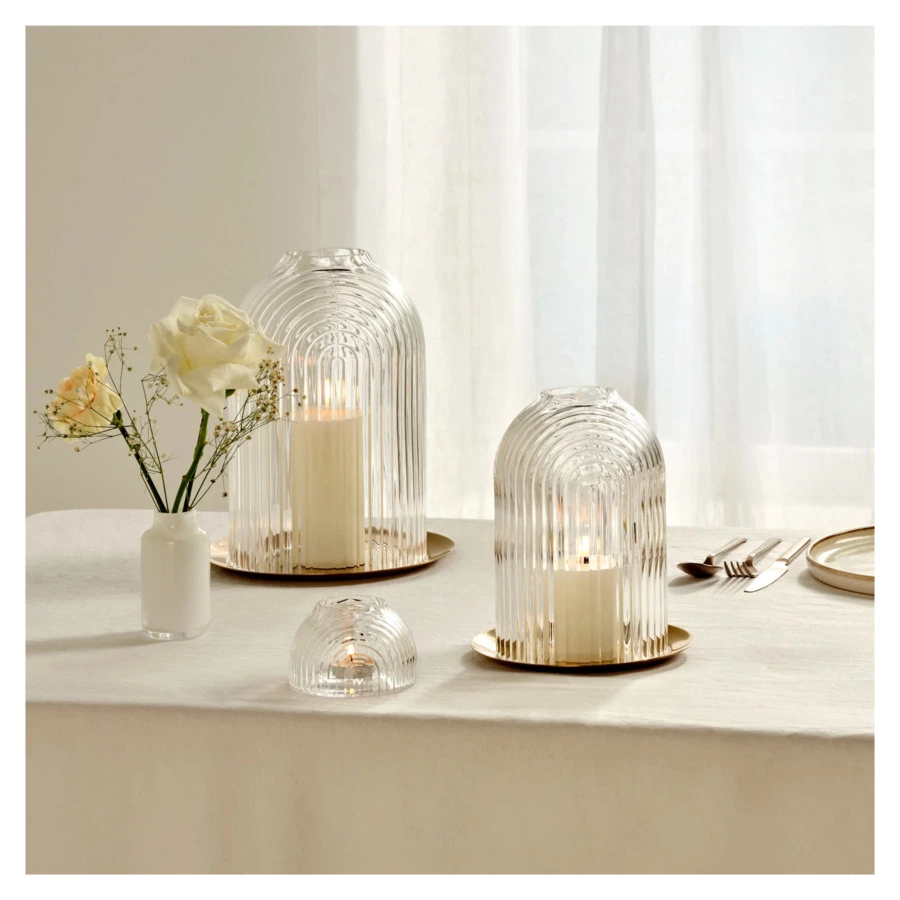 Подсвечник Nude Glass Ило, 6,3 см, стекло хрустальное