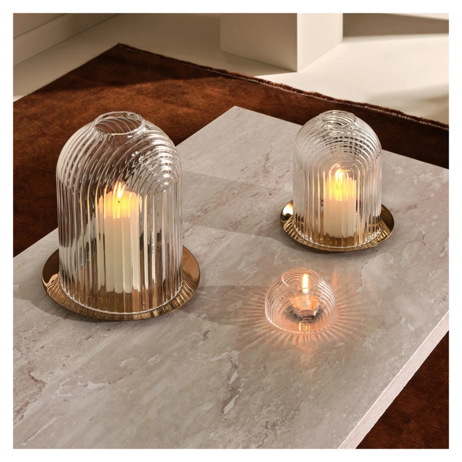 Подсвечник Nude Glass Ило, 6,3 см, стекло хрустальное