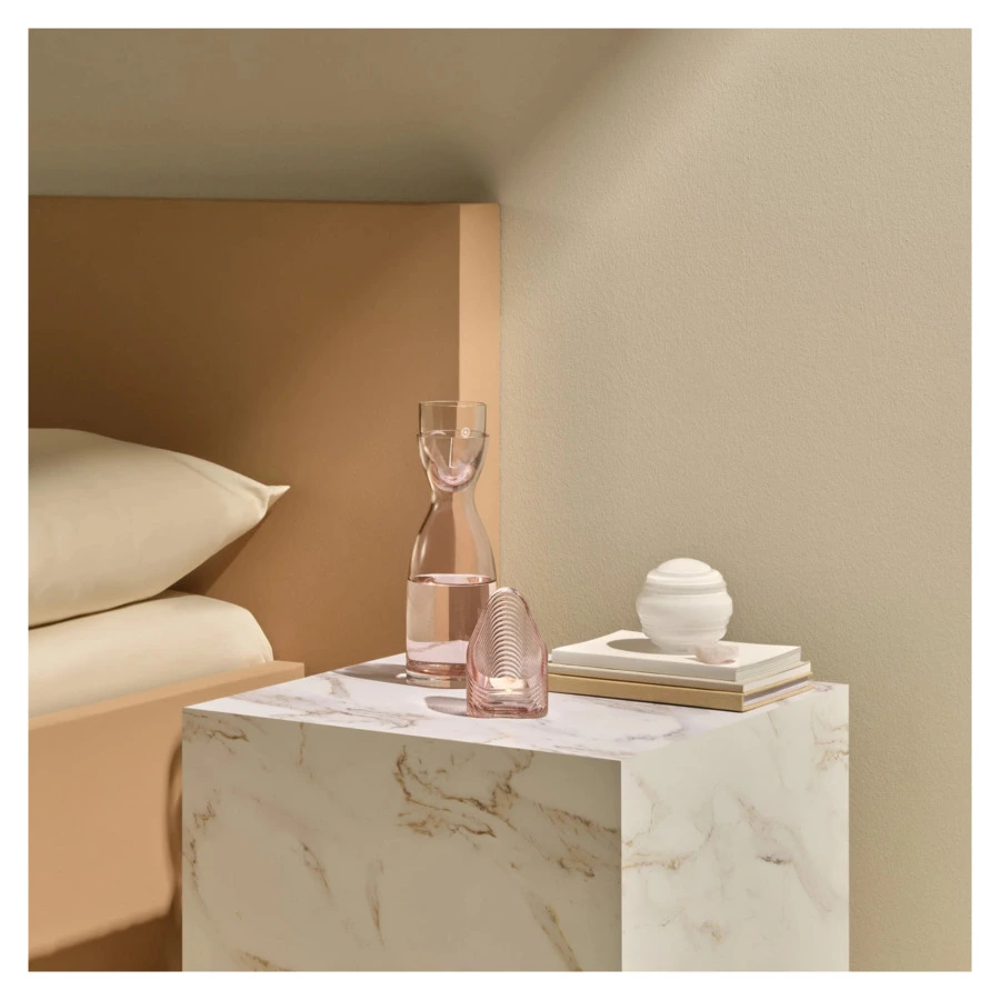 Набор из кувшина и стакана Nude Glass Мистер и Миссис 2 предмета 700 мл, 170 мл, стекло хрустальное