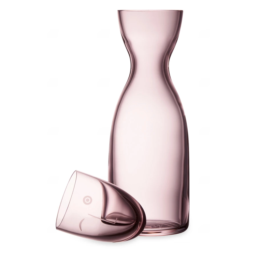 Набор из кувшина и стакана Nude Glass Мистер и Миссис 2 предмета 700 мл, 170 мл, стекло хрустальное