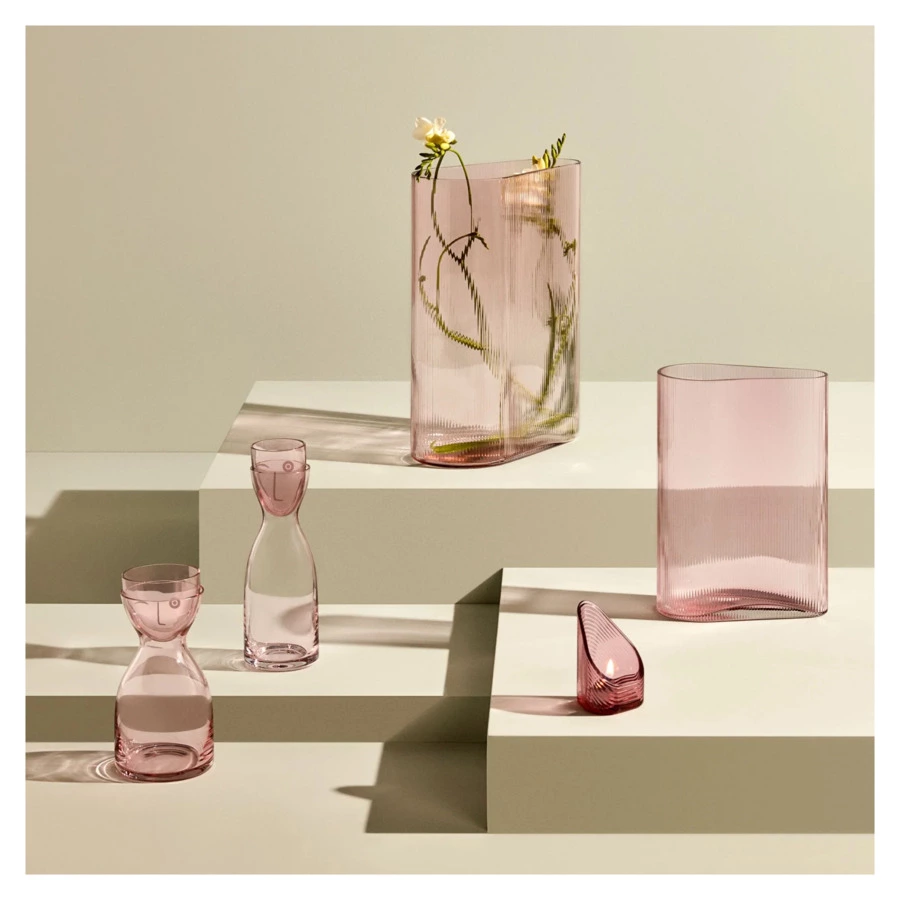 Набор из кувшина и стакана Nude Glass Мистер и Миссис 2 предмета 700 мл, 170 мл, стекло хрустальное