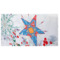 Скатерть прямоугольная Mix&Match Home Счастливая звезда 168х250 см, хлопок, белая с принтом