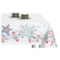 Скатерть прямоугольная Mix&Match Home Счастливая звезда 168х350 см, хлопок, белая с принтом