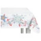 Скатерть прямоугольная Mix&Match Home Счастливая звезда 168х450 см, хлопок, белая с принтом