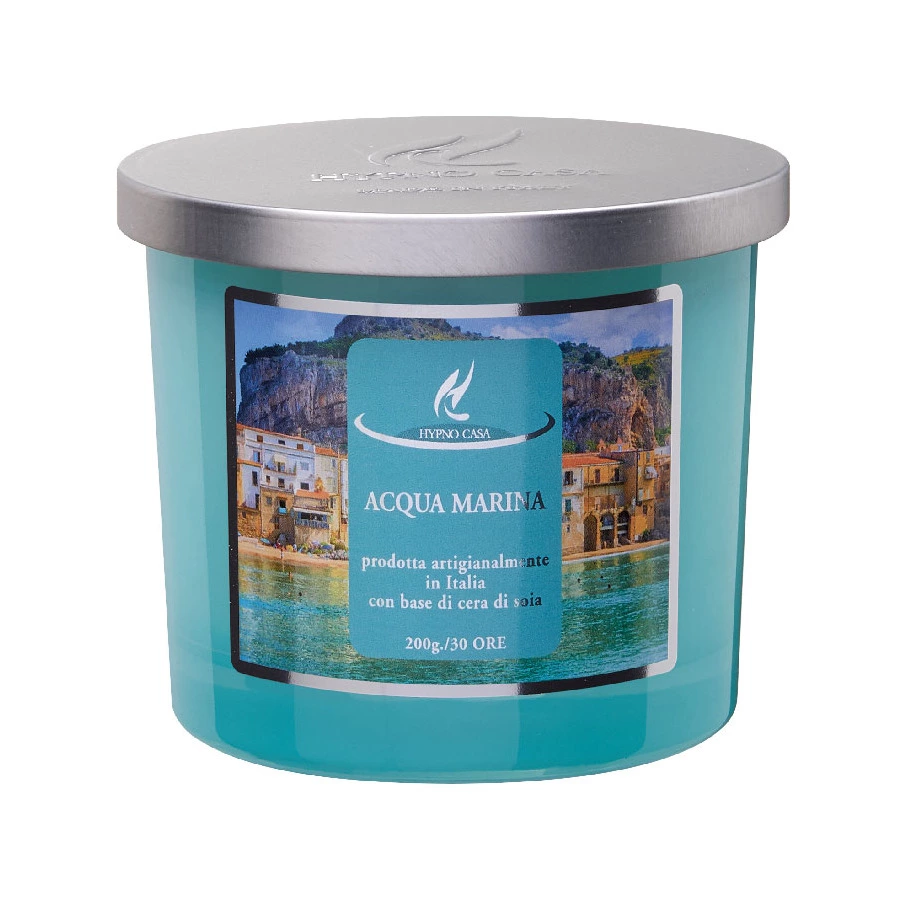 Свеча ароматическая Hypno Casa Chic Морской воздух 200 г, воск соевый