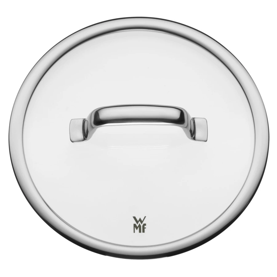 Кастрюля низкая WMF Fusiontec Mineral Platinum 2,4 л 20 см, сталь нержавеющая, серая