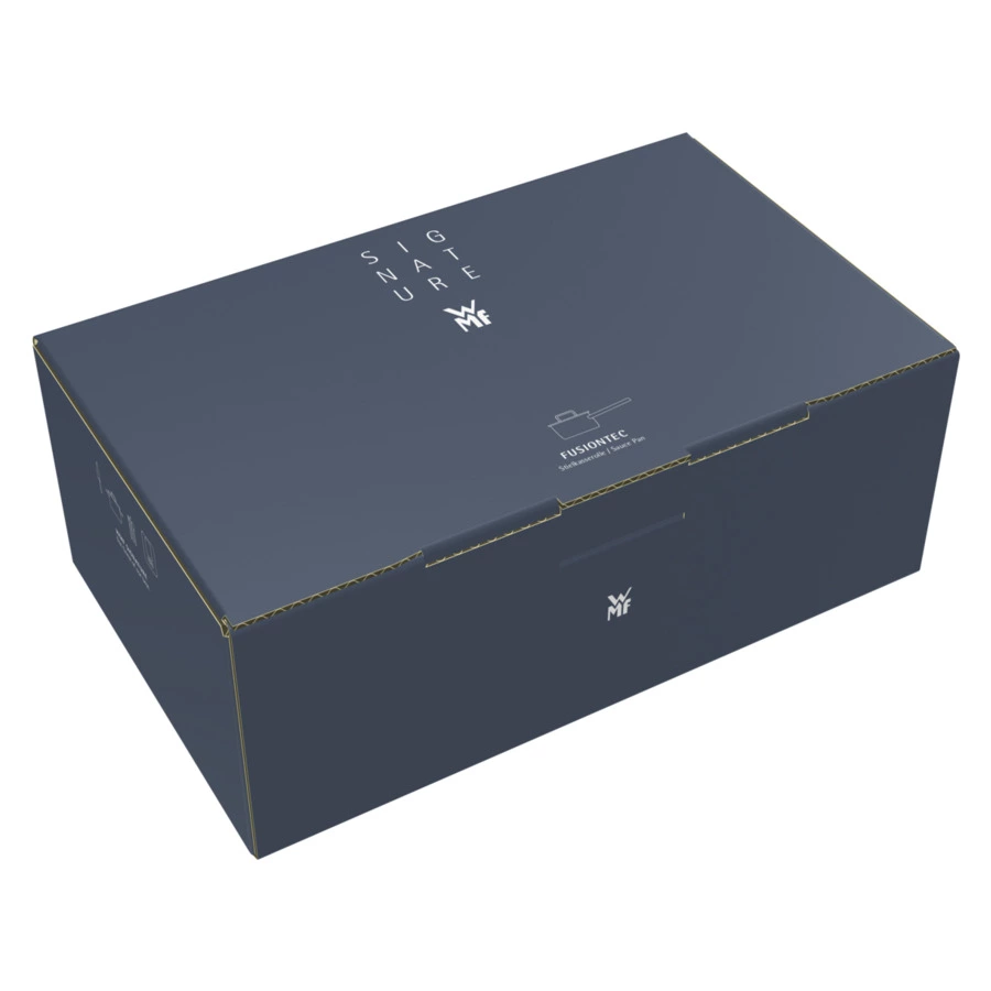 Ковш с антипригарным покрытием WMF Fusiontec Mineral Platinum 1,3 л 16 см, сталь нержавеющая, серый