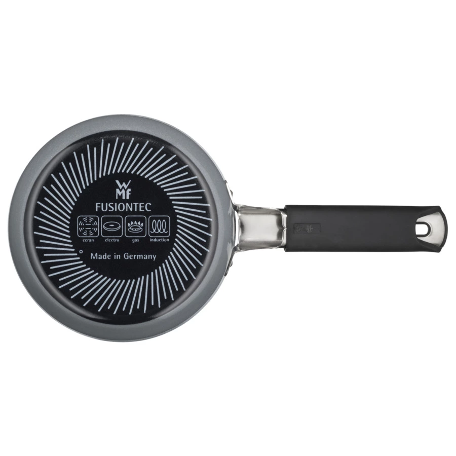 Ковш с антипригарным покрытием WMF Fusiontec Mineral Platinum 1,3 л 16 см, сталь нержавеющая, серый