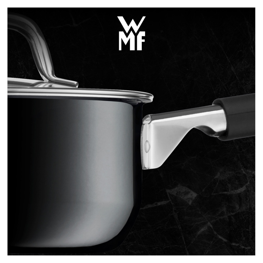 Набор кастрюль WMF Fusiontec Platinum 4 предмета, сталь нержавеющая, серый