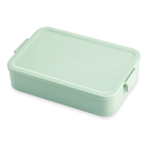 Ланч-бокс Brabantia Make&Take 2 л, 16,7х25,5 см, пластик, мятно-зеленый