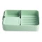 Ланч-бокс Brabantia Make&Take 2 л, 16,7х25,5 см, пластик, мятно-зеленый