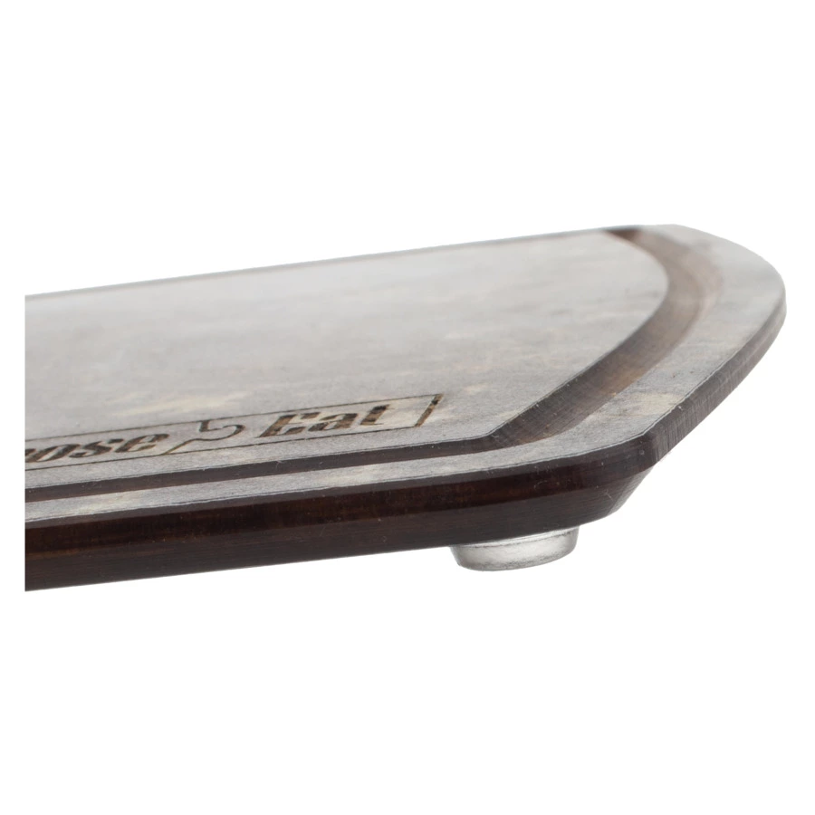 Доска для сервировки с желобом  ComposeEat Fashion 37х21 см, композит, мрамор имперадор