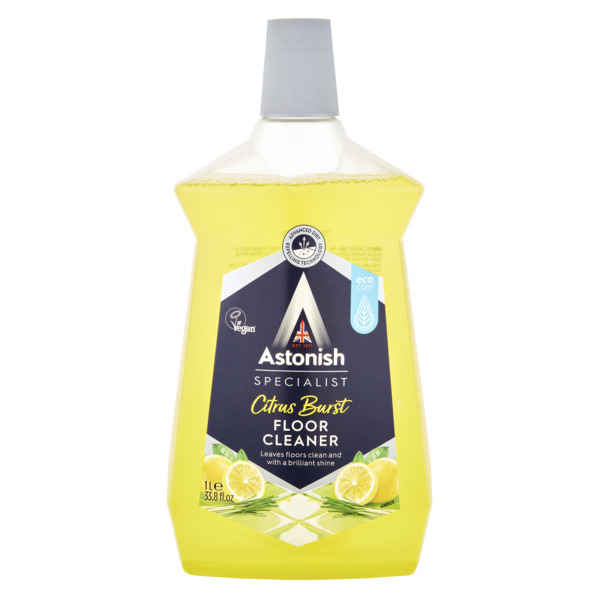 Очиститель пола интенсивный с грязеотталкивающим эффектом Astonish Лимон 1 л