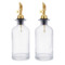 Набор бутылочек для масла с дозатором ZERO Home 300 мл, 3 предмета, стекло, золотистый