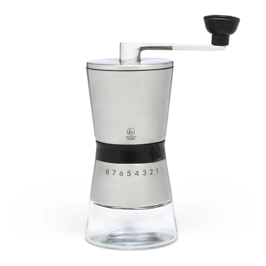 Кофемолка Leopold Vienna Bologna с регулировкой степени помола, сталь