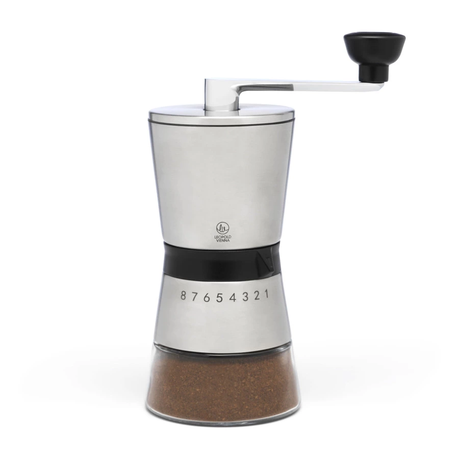 Кофемолка Leopold Vienna Bologna с регулировкой степени помола, сталь