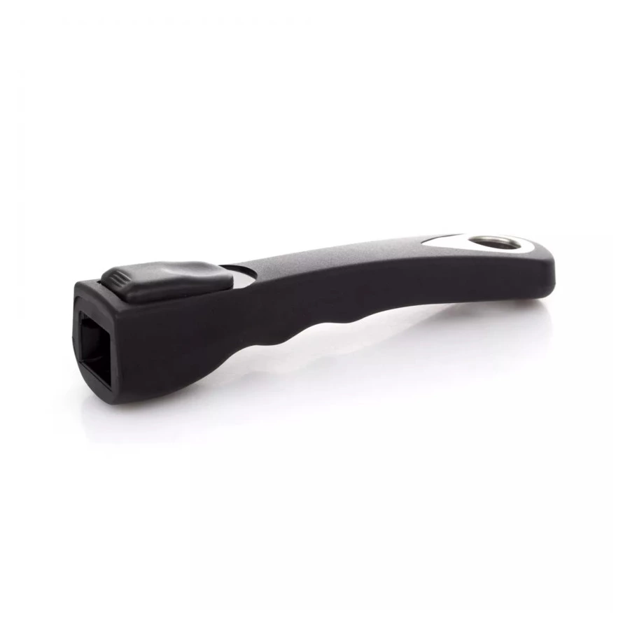 Сковорода блинная для индукции антипригарная со съемной ручкой AMT 26х1 см, алюминий