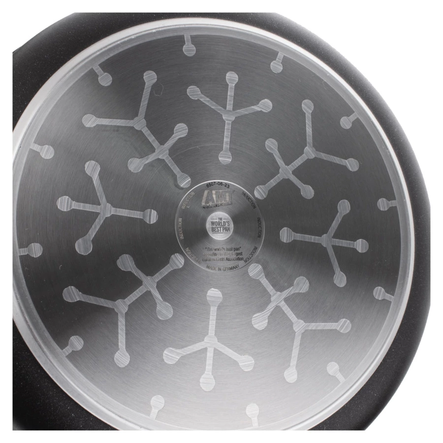 Сковорода антипригарная глубокая для индукции AMT 24х7 см, алюминий