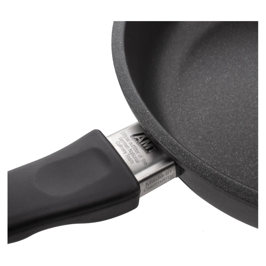 Сковорода антипригарная глубокая для индукции AMT 24х7 см, алюминий