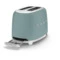 Тостер на 2 ломтика SMEG TSF01EGMEU, 950 Вт, изумрудно-зеленый