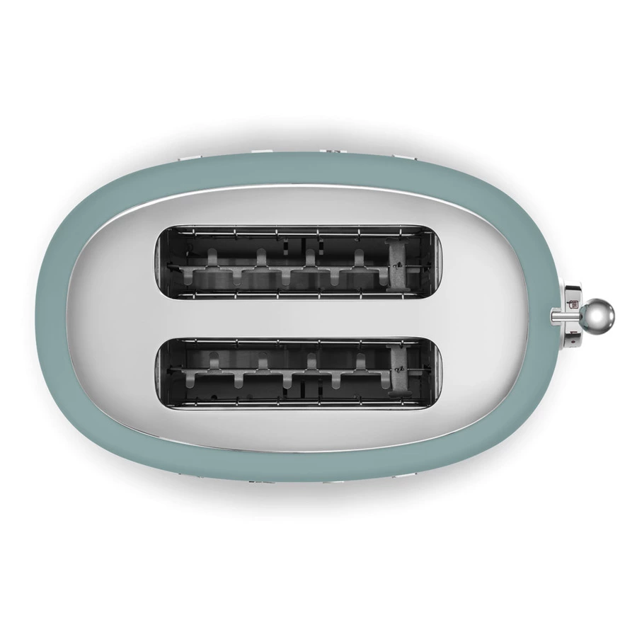 Тостер на 2 ломтика SMEG TSF01EGMEU, 950 Вт, изумрудно-зеленый