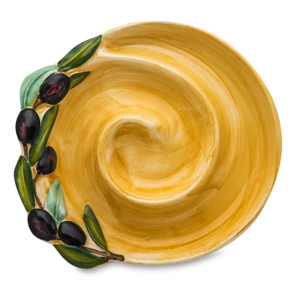 Блюдо для оливок Edelweiss Оливки 17 см, керамика