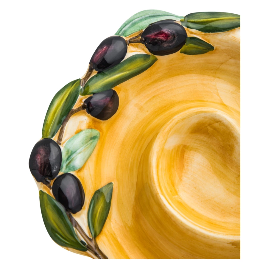 Блюдо для оливок Edelweiss Оливки 17 см, керамика