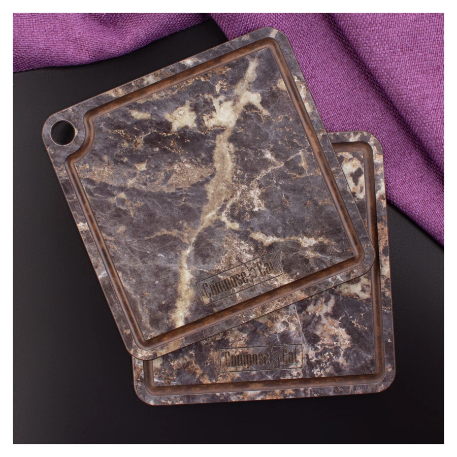 Подставка под горячее ComposeEat ProFashion 18х18 см, композит, мрамор имперадор