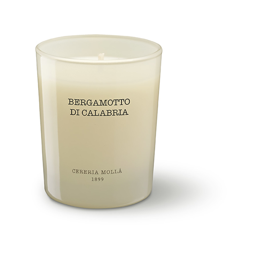 Свеча ароматическая Cereria Molla Итальянский бергамот 230 г, 9х9х9 см