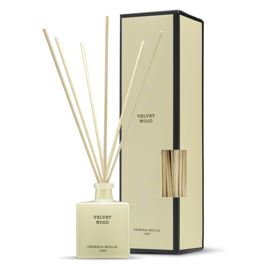 Аромадиффузор Cereria Molla Бархатное дерево 100 мл, h18 см