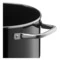 Набор кастрюль с крышками Silit Elegance 3 шт, сталь нержавеющая, черный