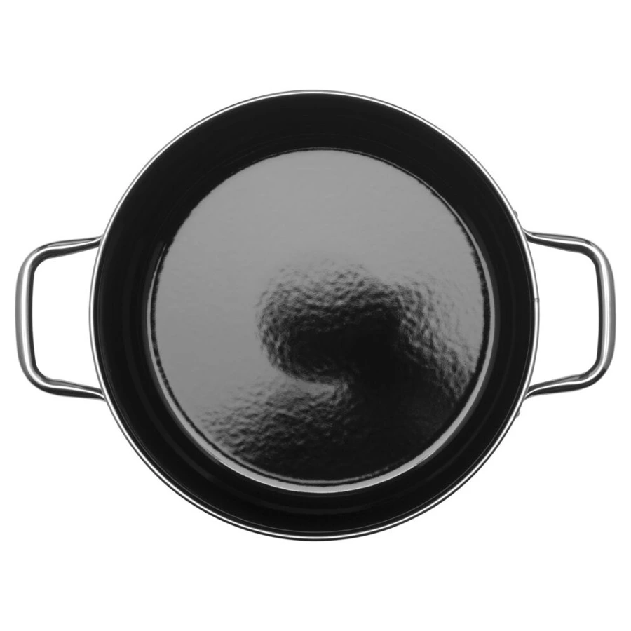 Набор кастрюль с крышками Silit Elegance 3 шт, сталь нержавеющая, черный