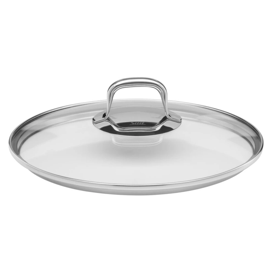 Набор кастрюль с крышками Silit Elegance 3 шт, сталь нержавеющая, черный