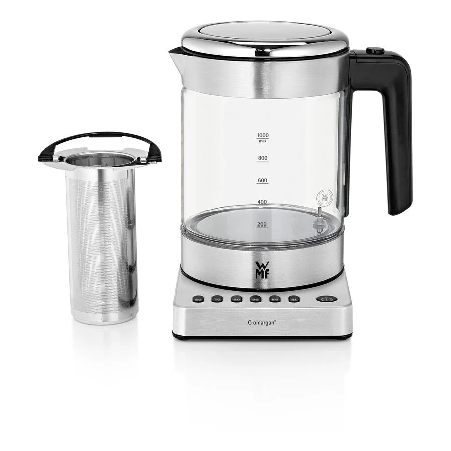 Чайник электрический WMF Vario 1 л, сталь нержавеющая, серебристый