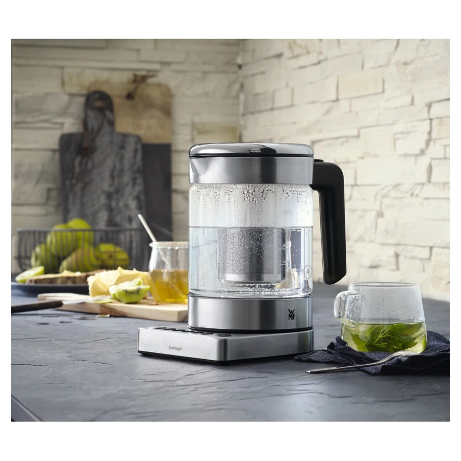 Чайник электрический WMF Vario 1 л, сталь нержавеющая, серебристый