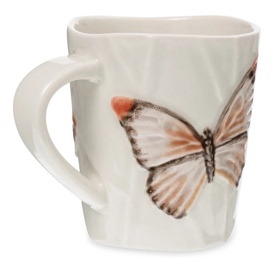 Кружка Bordallo Pinheiro Облачные бабочки 300 мл, керамика