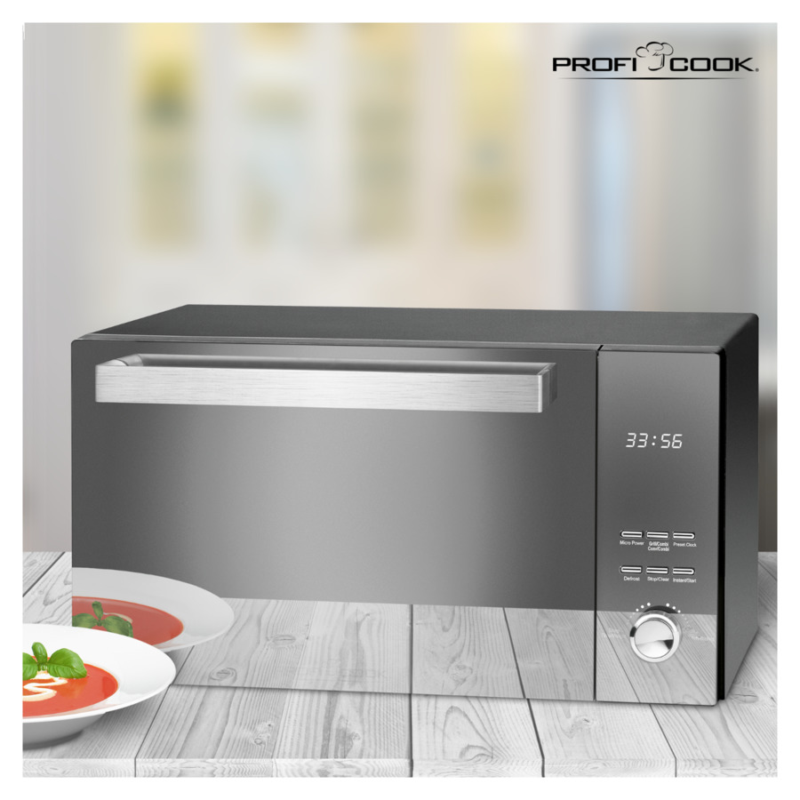 Микроволновая печь Profi Cook PC-MWG 1204 schwarz