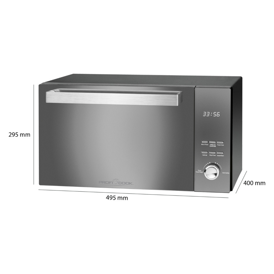 Микроволновая печь Profi Cook PC-MWG 1204 schwarz