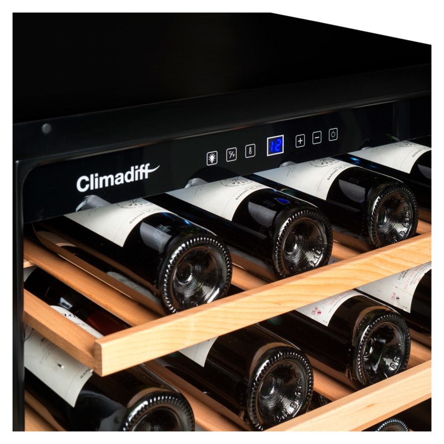 Холодильник винный Climadiff CBU51S2B, черный
