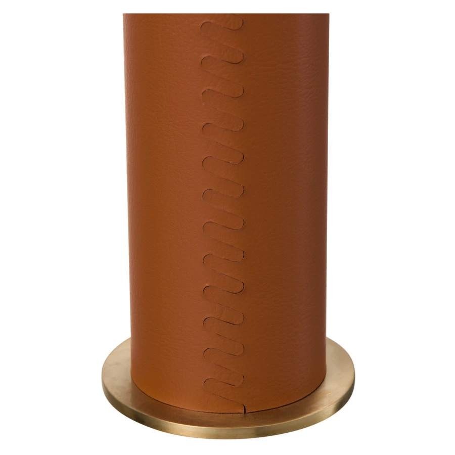 Диспенсер для мыла ADJ 7х7x19 см, коньяк, матовое золото, п/к