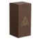 Диспенсер для мыла ADJ 7х7x19 см, коньяк, матовое золото, п/к