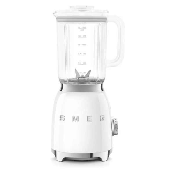 Блендер стационарный SMEG BLF03WHEU 800 Вт, кувшин 1,5 л, белый