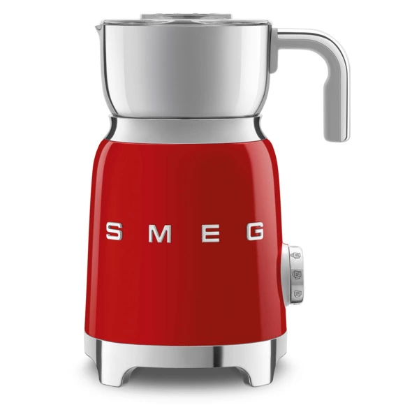 Вспениватель молока SMEG MFF11RDEU 500 Вт, до 250 мл пены, красный