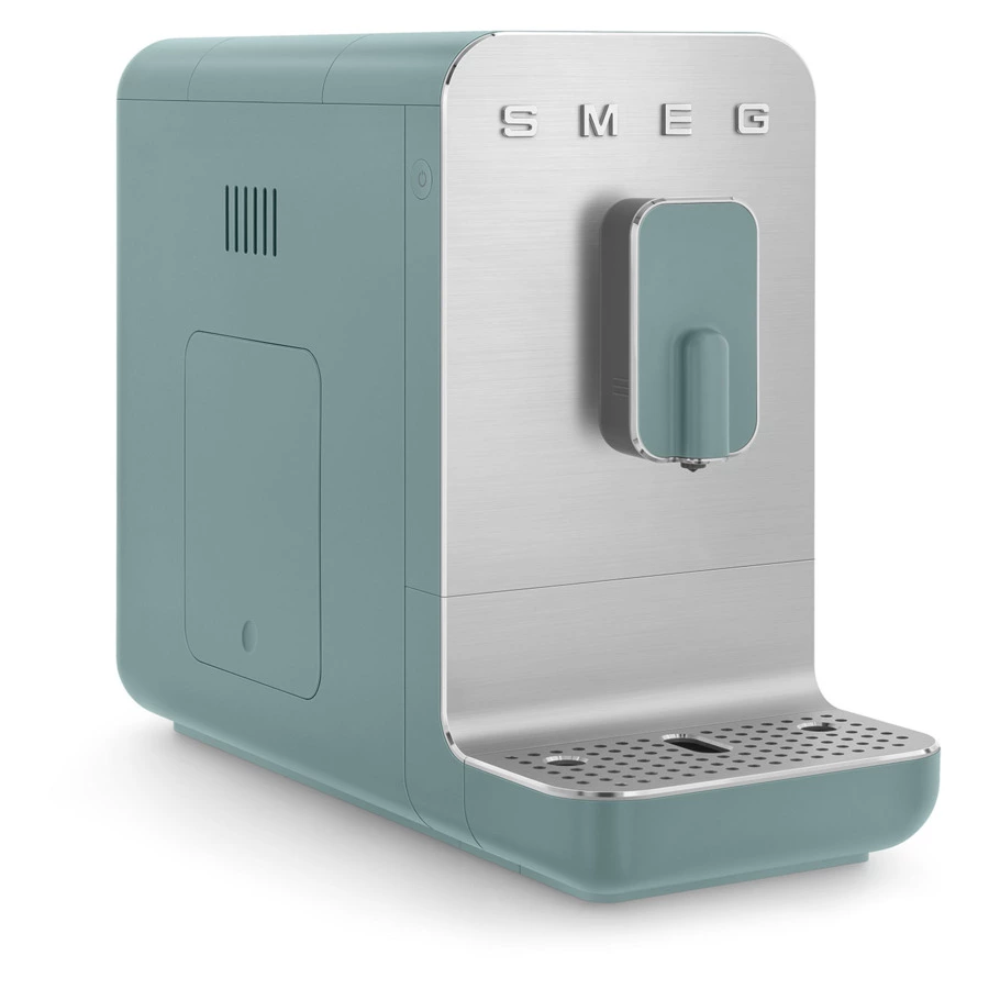 Кофемашина автоматическая SMEG BCC01EGMEU Collezione, 7 программ кофе, изумрудно-зеленая