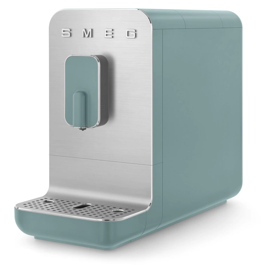 Кофемашина автоматическая SMEG BCC01EGMEU Collezione, 7 программ кофе, изумрудно-зеленая