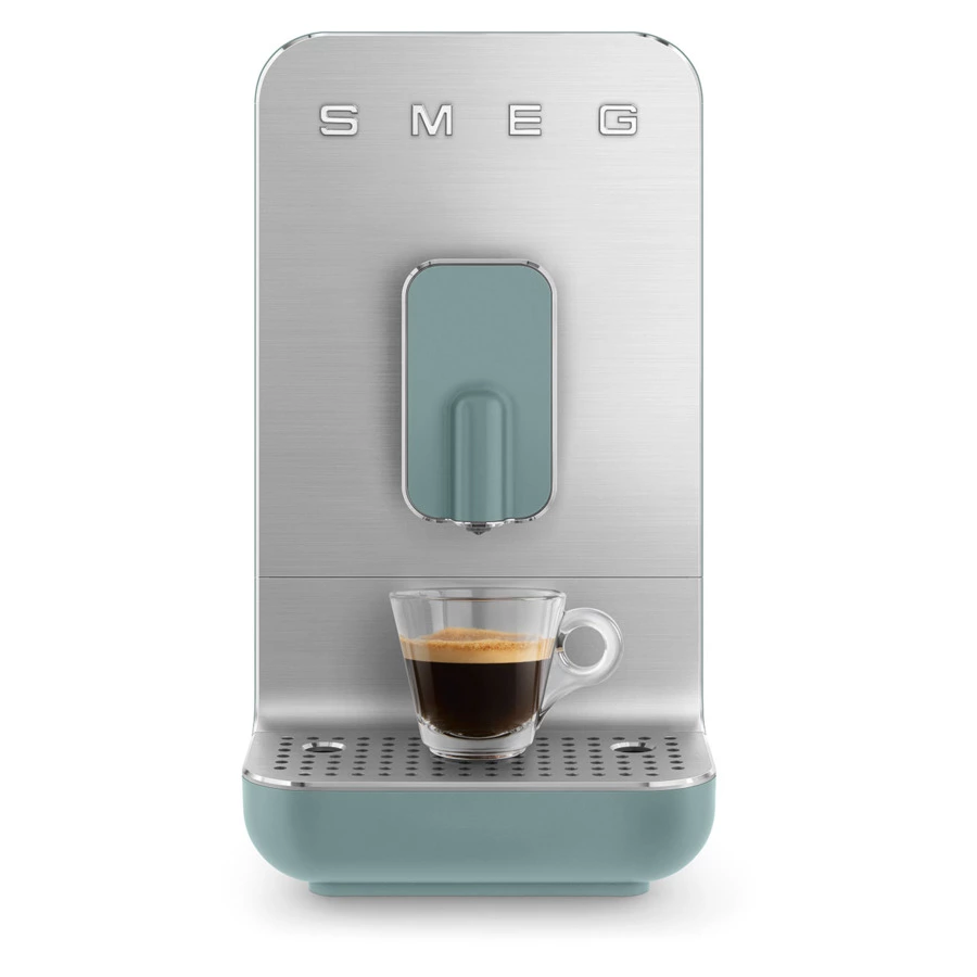 Кофемашина автоматическая SMEG BCC01EGMEU Collezione, 7 программ кофе, изумрудно-зеленая